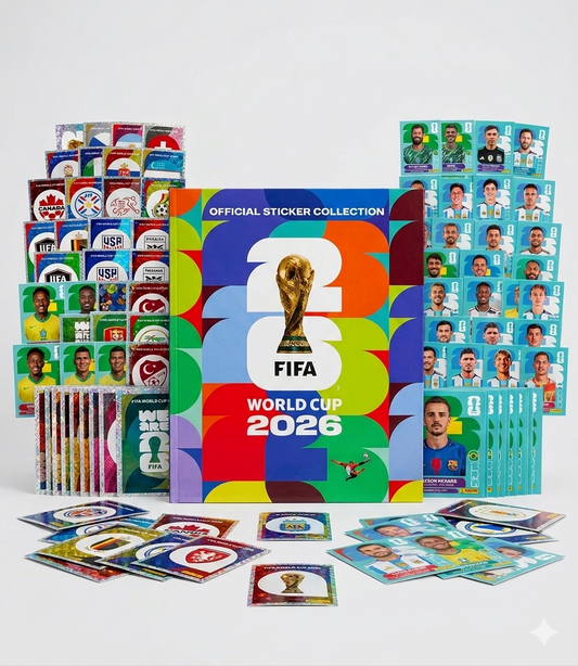 980 Figuritas + Álbum Mundial 2026 PDF para Imprimir